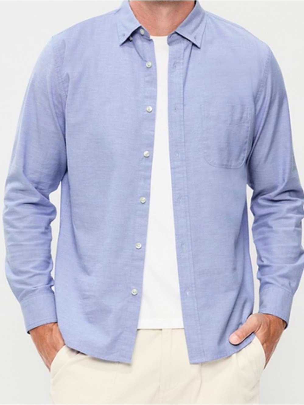Old Navy Everyday Oxford shirt XXL light blue